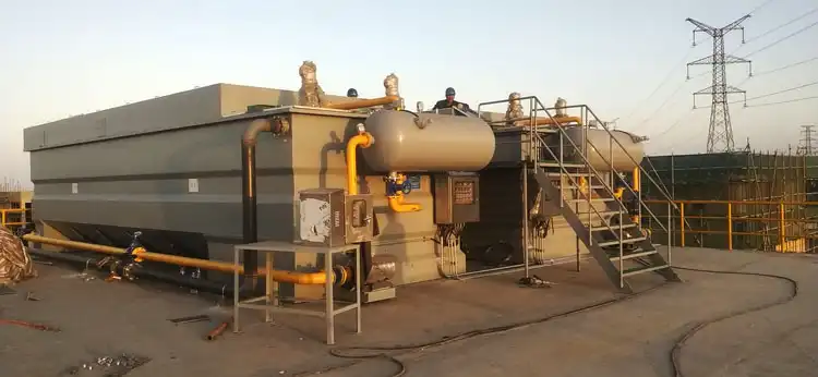 溶氣氣浮設(shè)備的優(yōu)缺點分析-樂中環(huán)保科技